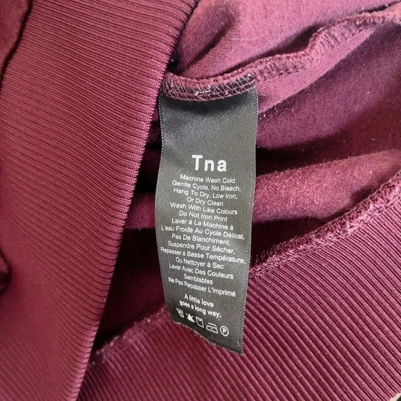 Artizia Tna Babalon  Burgundy Sweatshirt - Picture 7 of 10